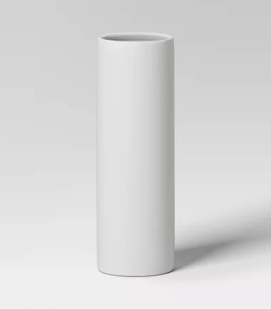 Ceramic Cylinder Decorative Vase