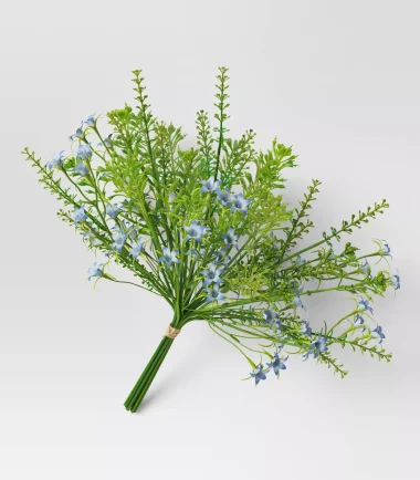 Floral Bouquet Blue Room